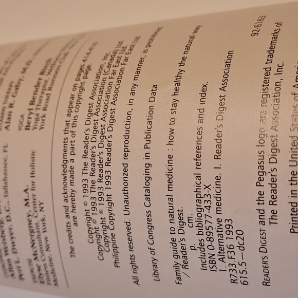 Book- Family Guide to Natural Medicine, 1993, Readers Digest, GUC, No dustcover - Picture 9 of 9